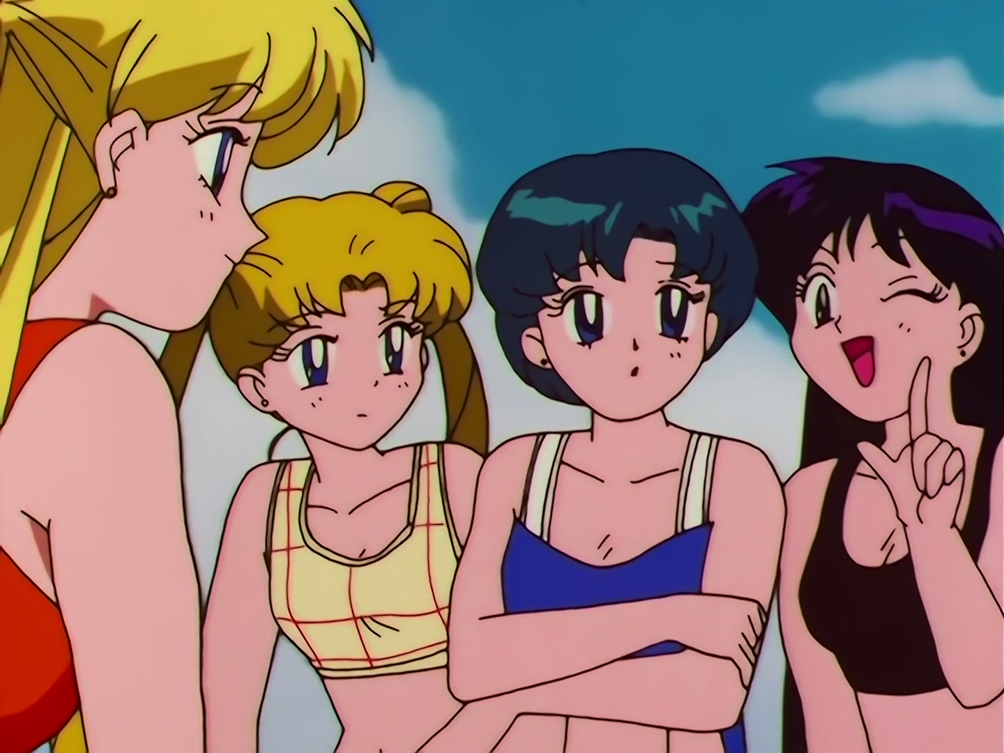 Sailor Moon Ep 144: Shining Summer Days: Ami Under the Sea-Breeze @ 00:08:55