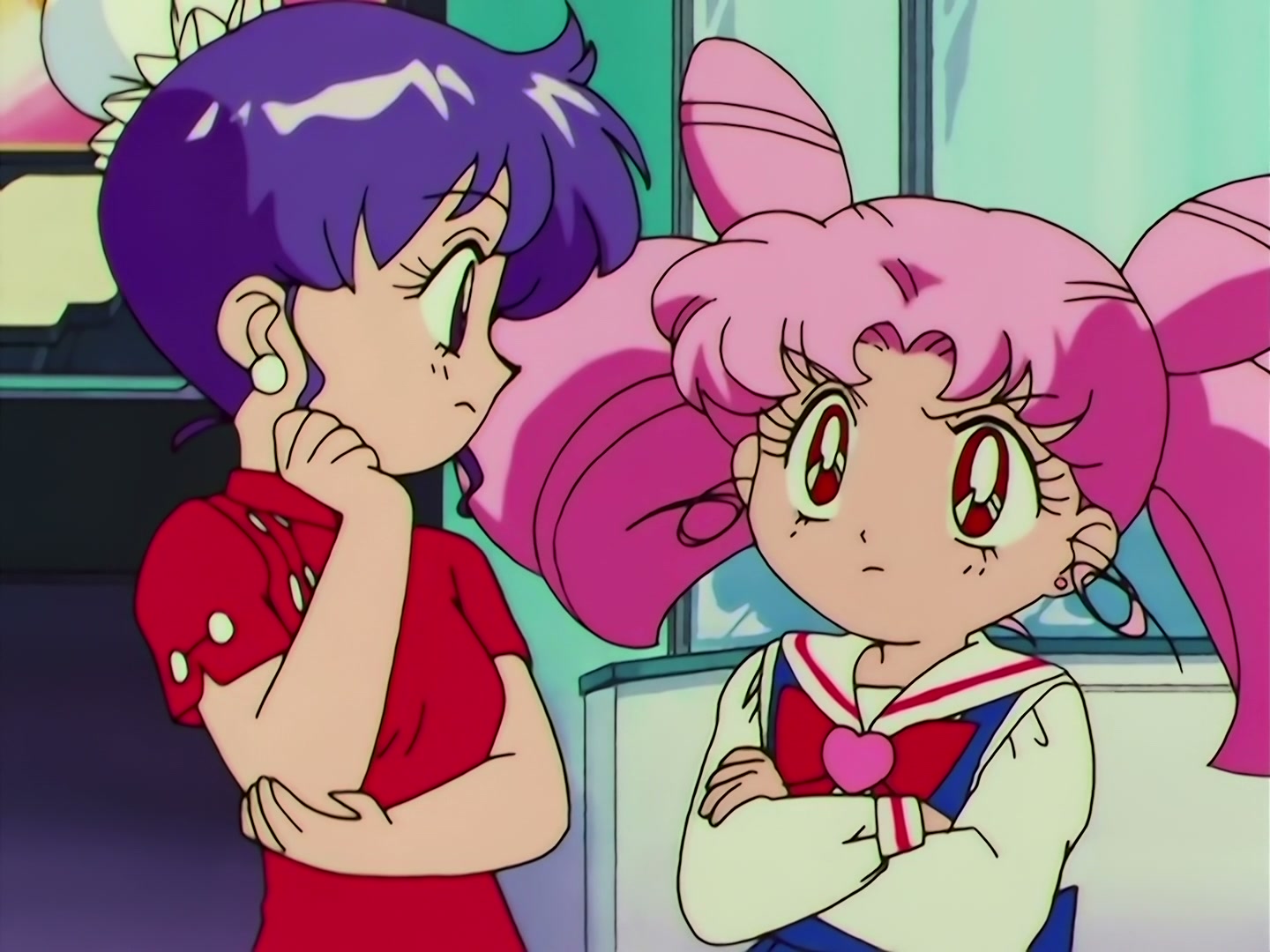 Sailor Moon Ep 150: The Amazoness: Nightmare from Behind the Mirrors @ 00:03:08