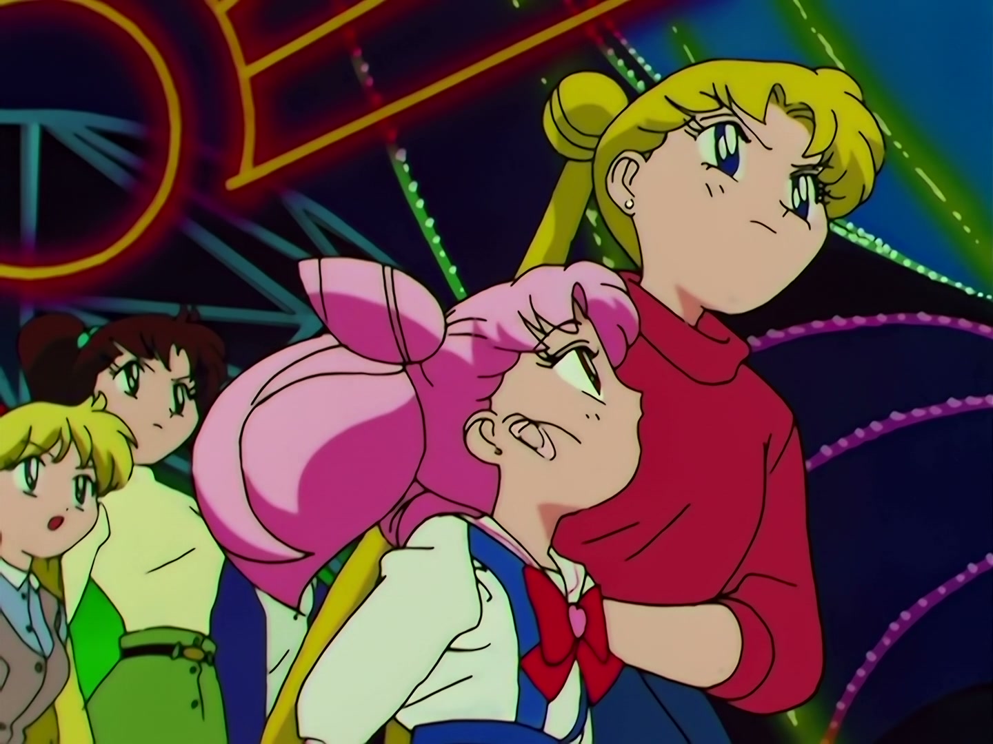Sailor Moon Ep 150: The Amazoness: Nightmare from Behind the Mirrors @ 00:15:45