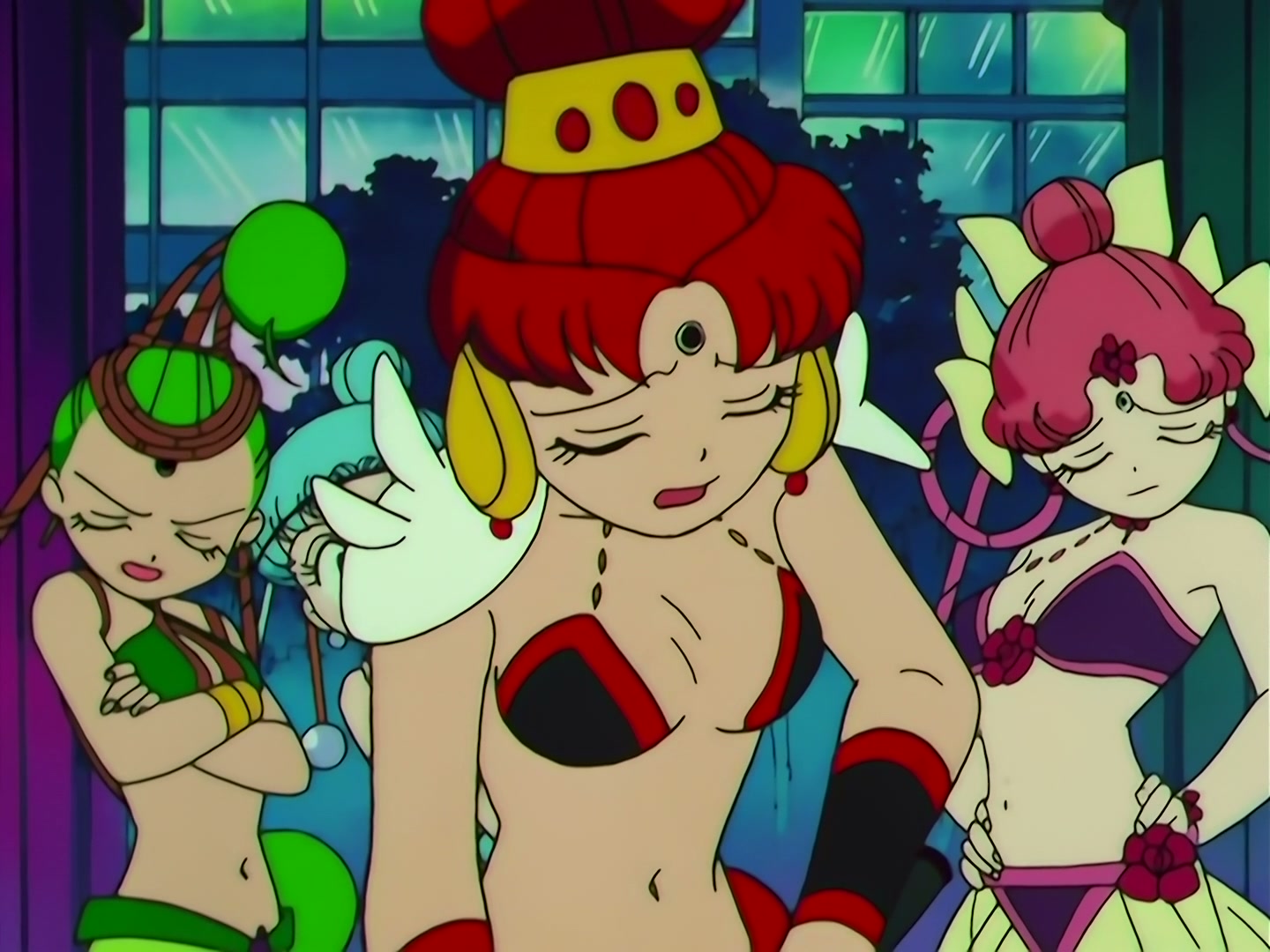 Sailor Moon Ep 150: The Amazoness: Nightmare from Behind the Mirrors @ 00:16:37