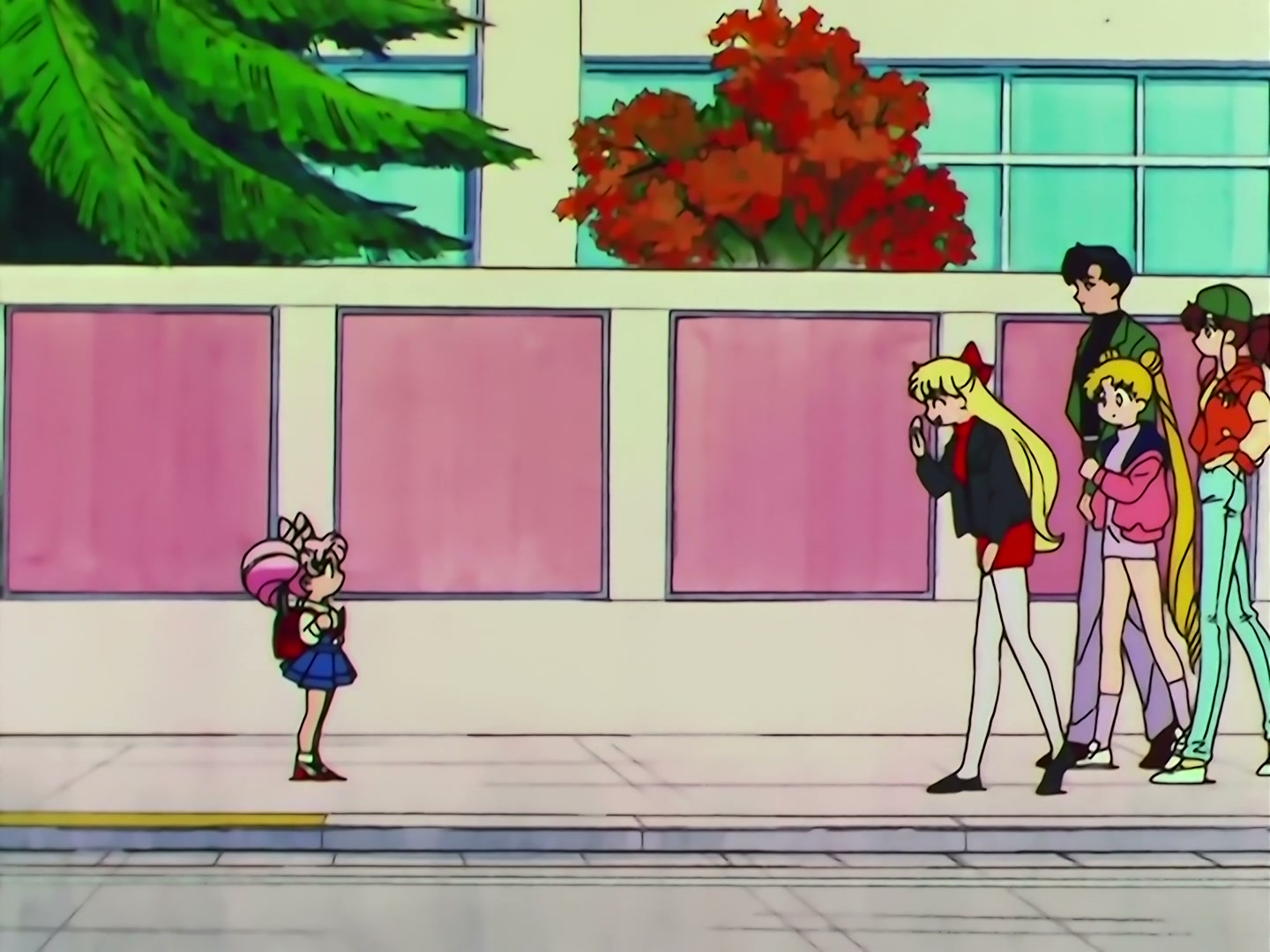 Sailor Moon Ep 155: Overcome Your Fear: The Jump to Freedom @ 00:03:55