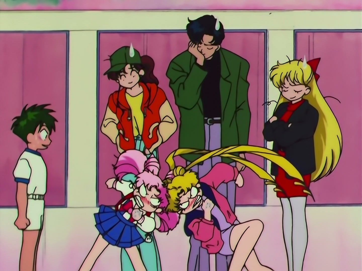 Sailor Moon Ep 155: Overcome Your Fear: The Jump to Freedom @ 00:06:55