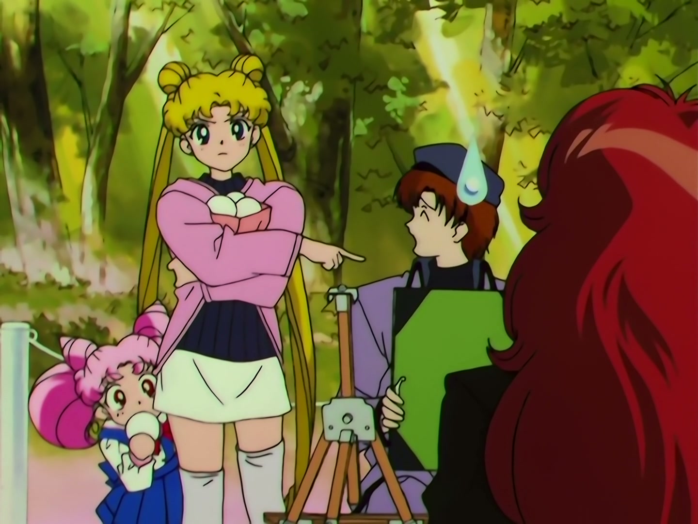 Sailor Moon Ep 156: Don't Lose Sight of Your Dreams: The Mirror of Truth @ 00:03:46