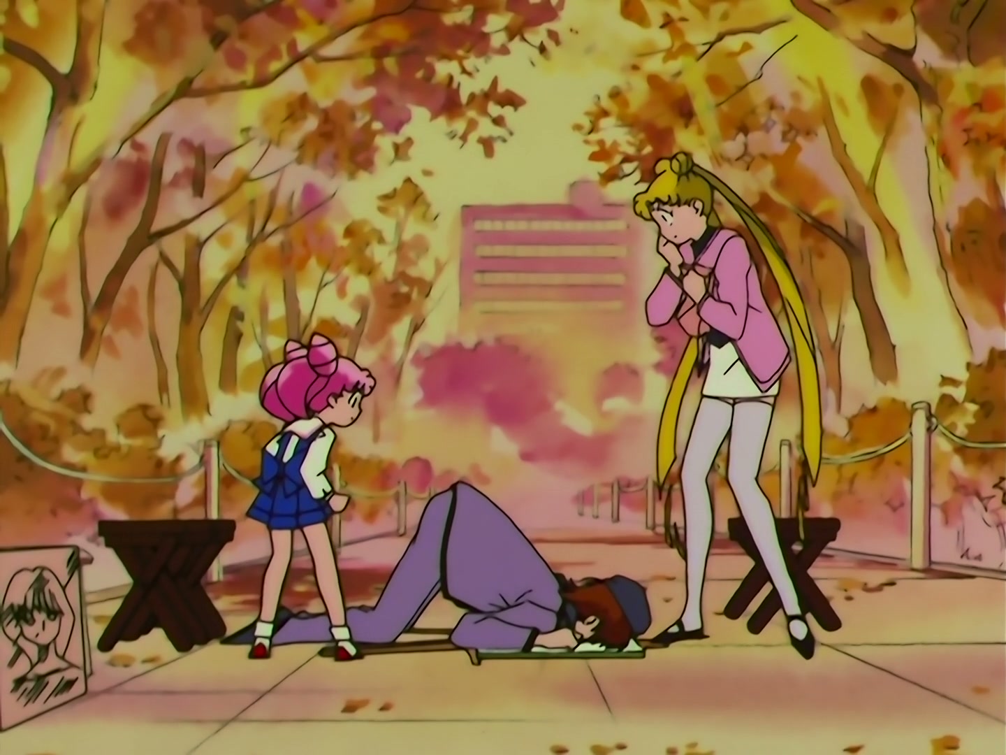 Sailor Moon Ep 156: Don't Lose Sight of Your Dreams: The Mirror of Truth @ 00:06:16