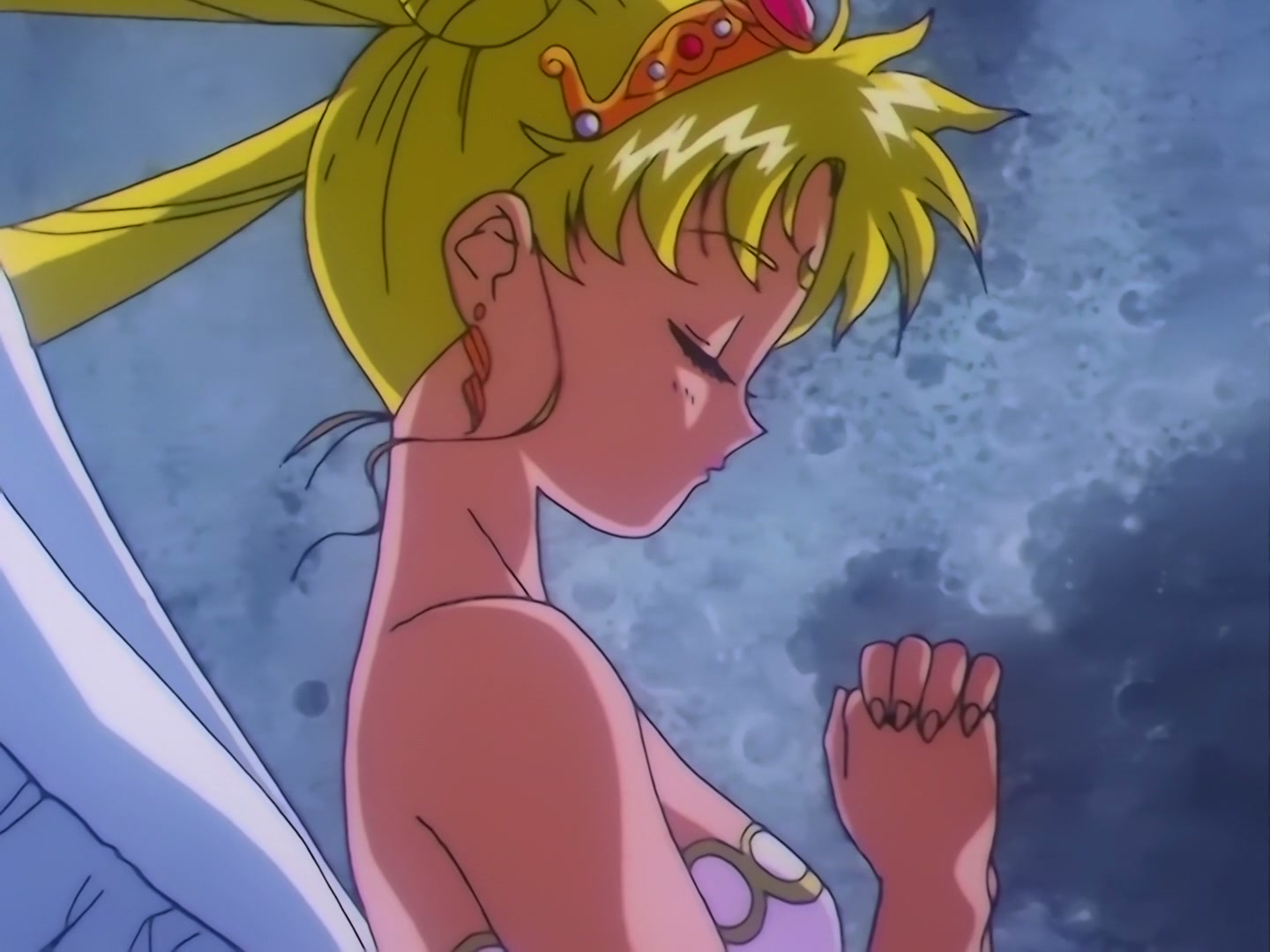 Sailor Moon Ep 167: The Flower of Nightmares Scatters! The Queen of Darkness Returns @ 00:02:21