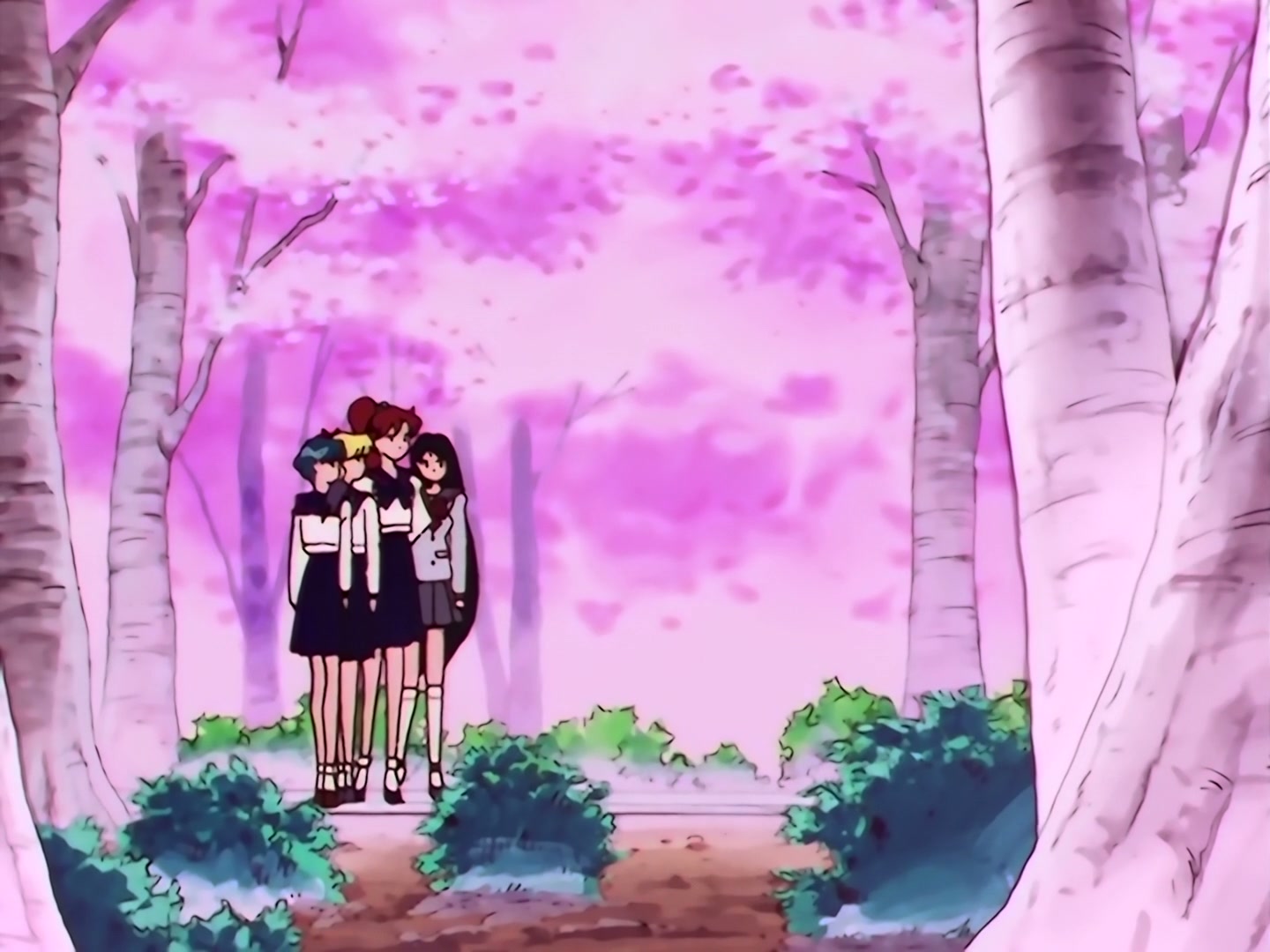 Sailor Moon Ep 167: The Flower of Nightmares Scatters! The Queen of Darkness Returns @ 00:03:46