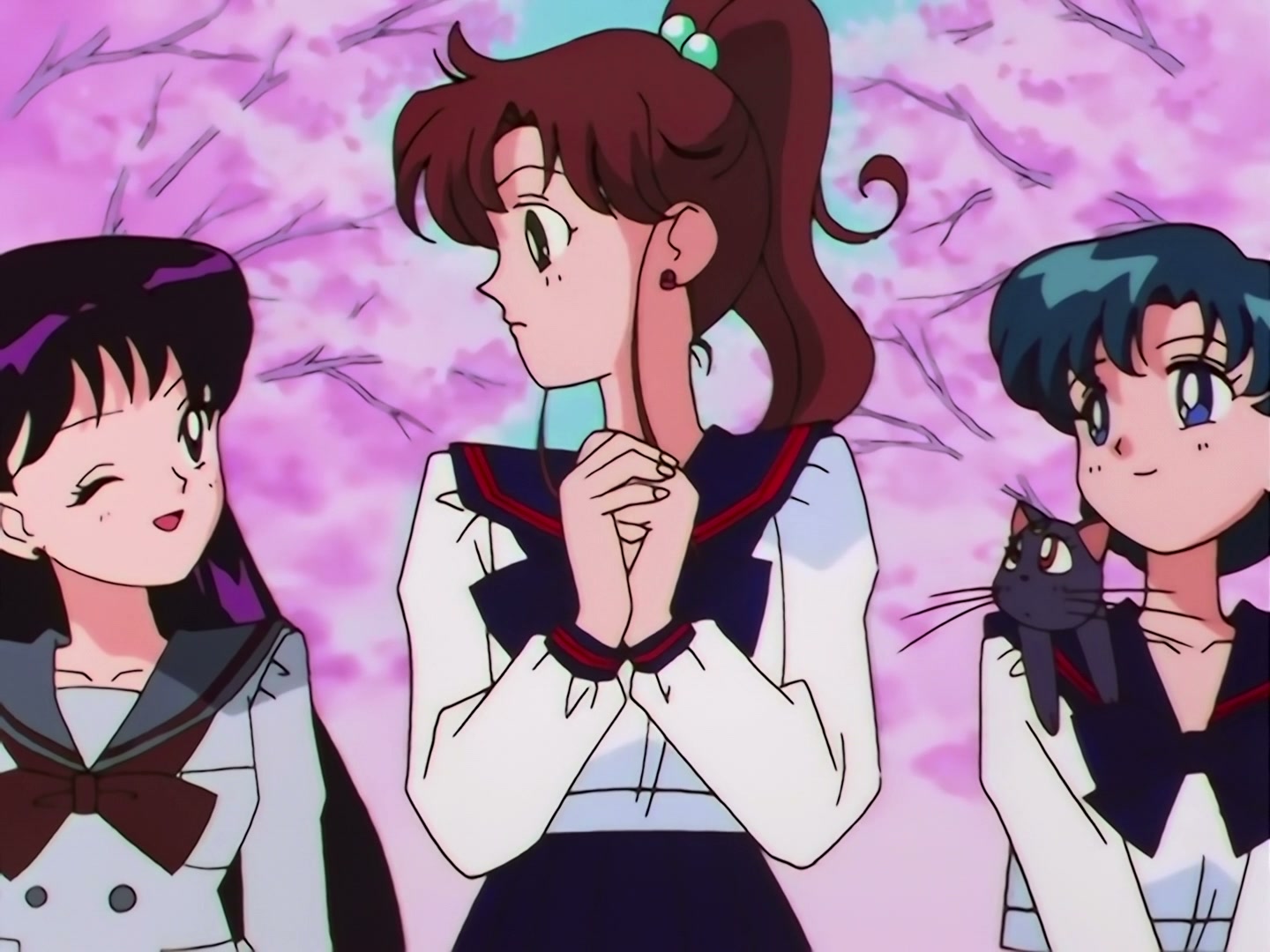 Sailor Moon Ep 167: The Flower of Nightmares Scatters! The Queen of Darkness Returns @ 00:04:29