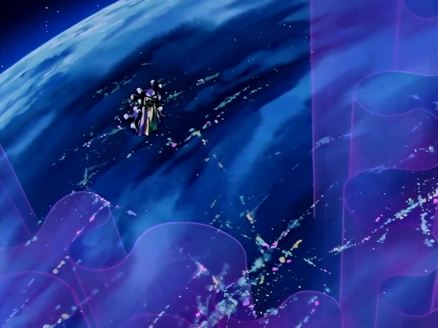Sailor Moon Ep 167: The Flower of Nightmares Scatters! The Queen of Darkness Returns @ 00:08:25