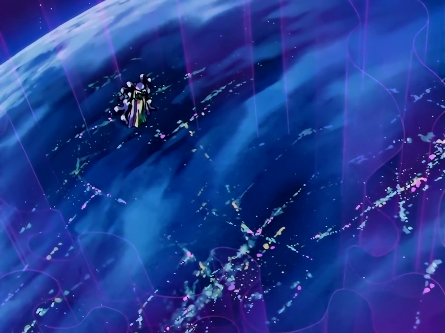 Sailor Moon Ep 167: The Flower of Nightmares Scatters! The Queen of Darkness Returns @ 00:08:29
