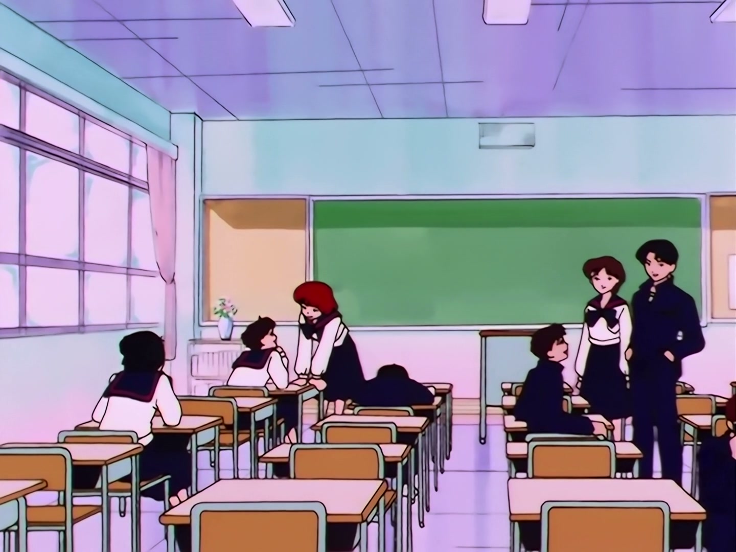 Sailor Moon Ep 169: The Cursed Mirror! Mamoru Caught in a Nightmare @ 00:04:21
