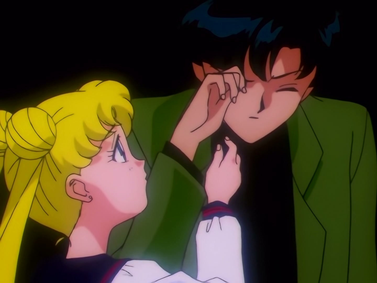 Sailor Moon Ep 169: The Cursed Mirror! Mamoru Caught in a Nightmare @ 00:06:29
