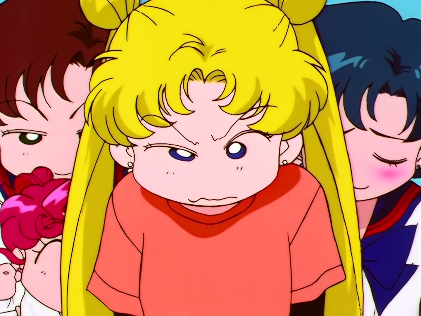 Sailor Moon Ep 187: The Shining Power of a Star: Chibi-Chibi's Transformation @ 00:07:29