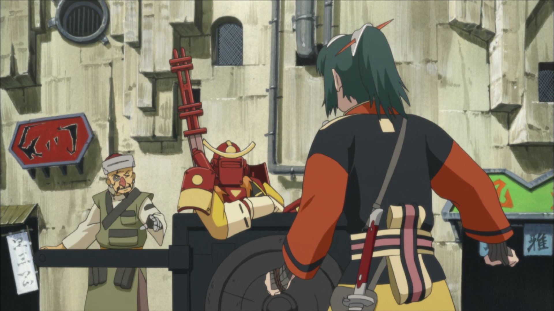 Samurai 7 Ep 3: The Entertainer @ 09:06
