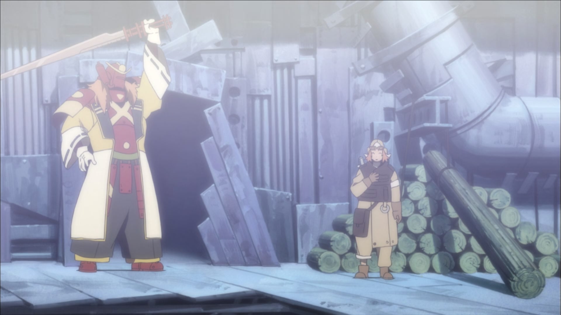 Samurai 7 Ep 5: The Drifter @ 16:17