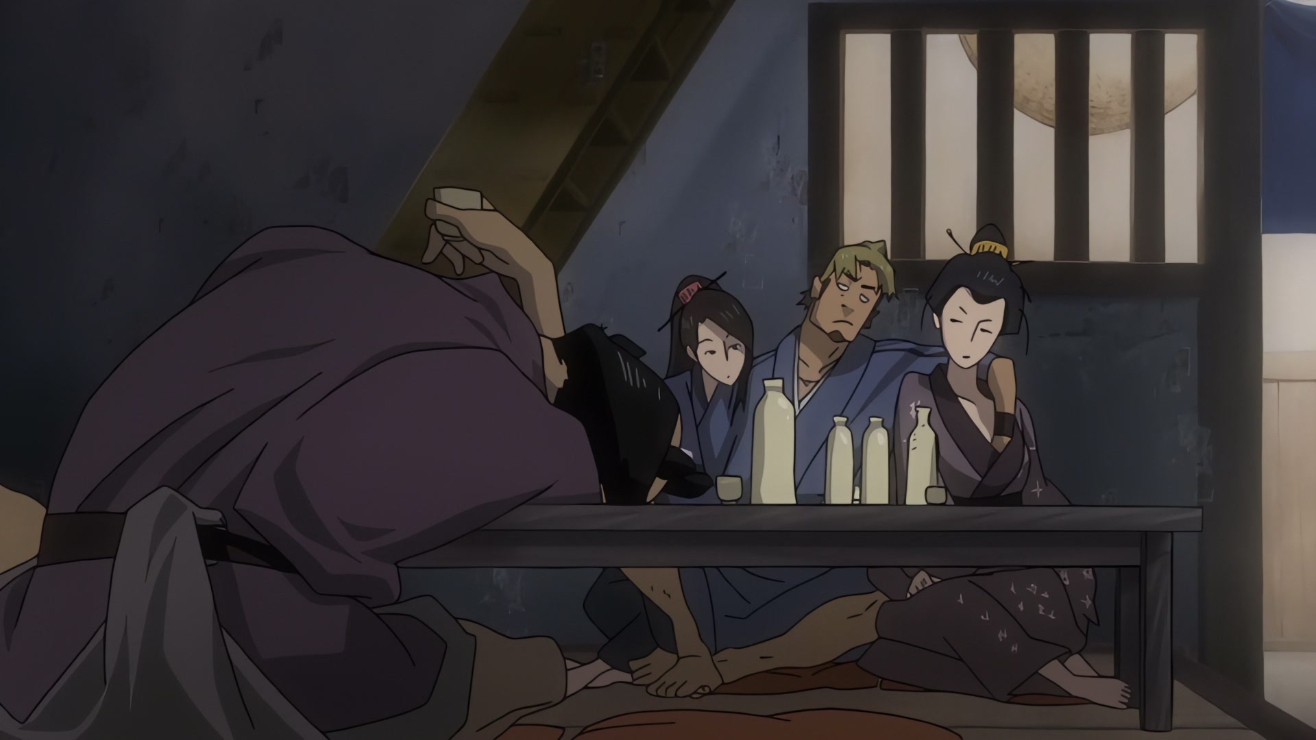 Samurai Champloo Ep 1: Tempestuous Temperaments @ 00:03:07