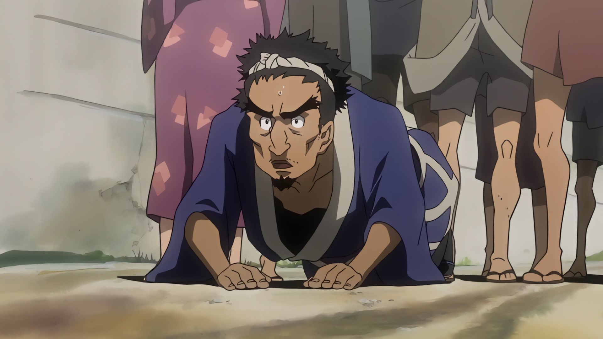 Samurai Champloo Ep 1: Tempestuous Temperaments @ 00:03:56