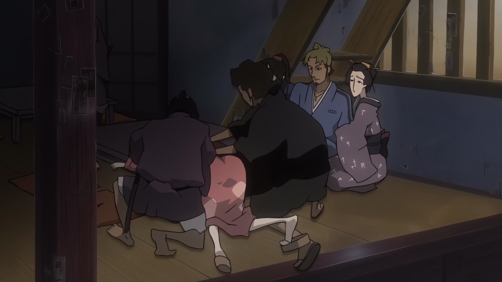 Samurai Champloo Ep 1: Tempestuous Temperaments @ 00:05:51