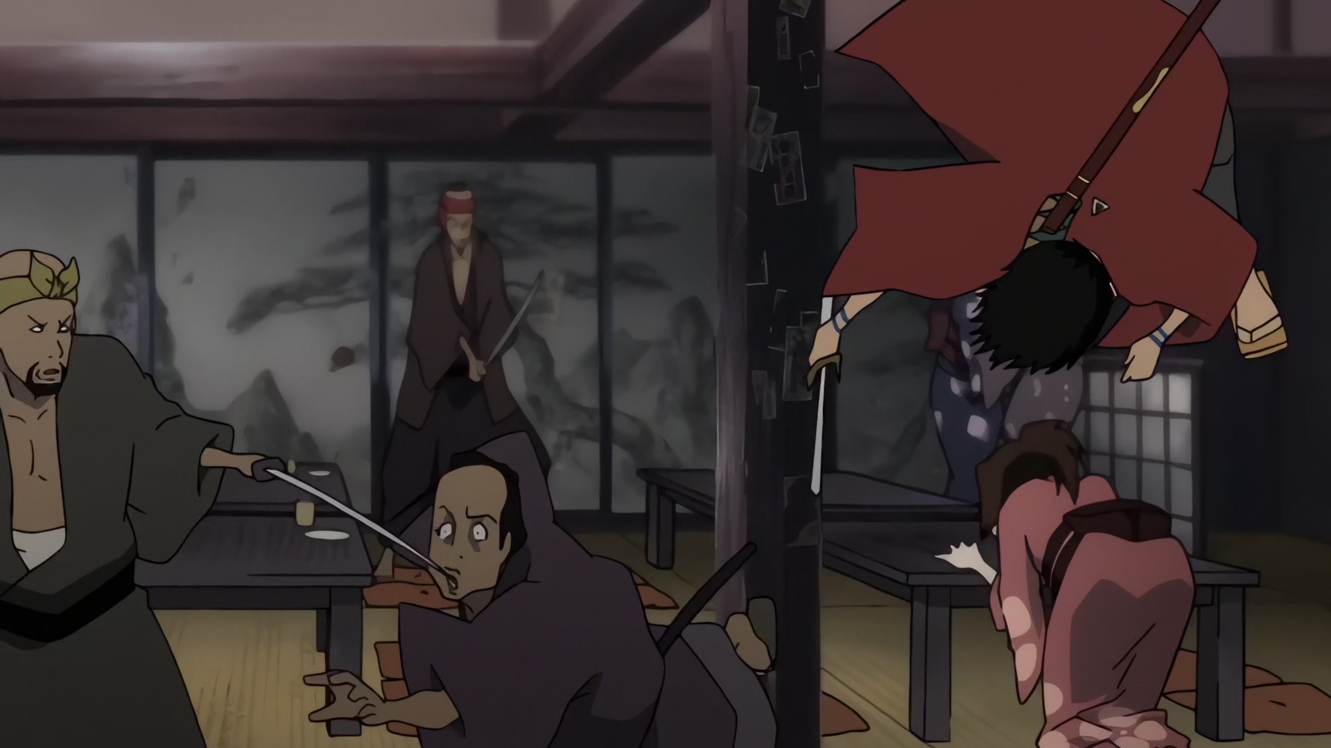 Samurai Champloo Ep 1: Tempestuous Temperaments @ 00:08:18