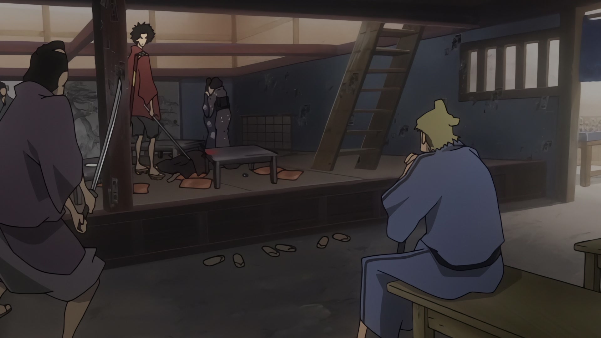 Samurai Champloo Ep 1: Tempestuous Temperaments @ 00:08:40