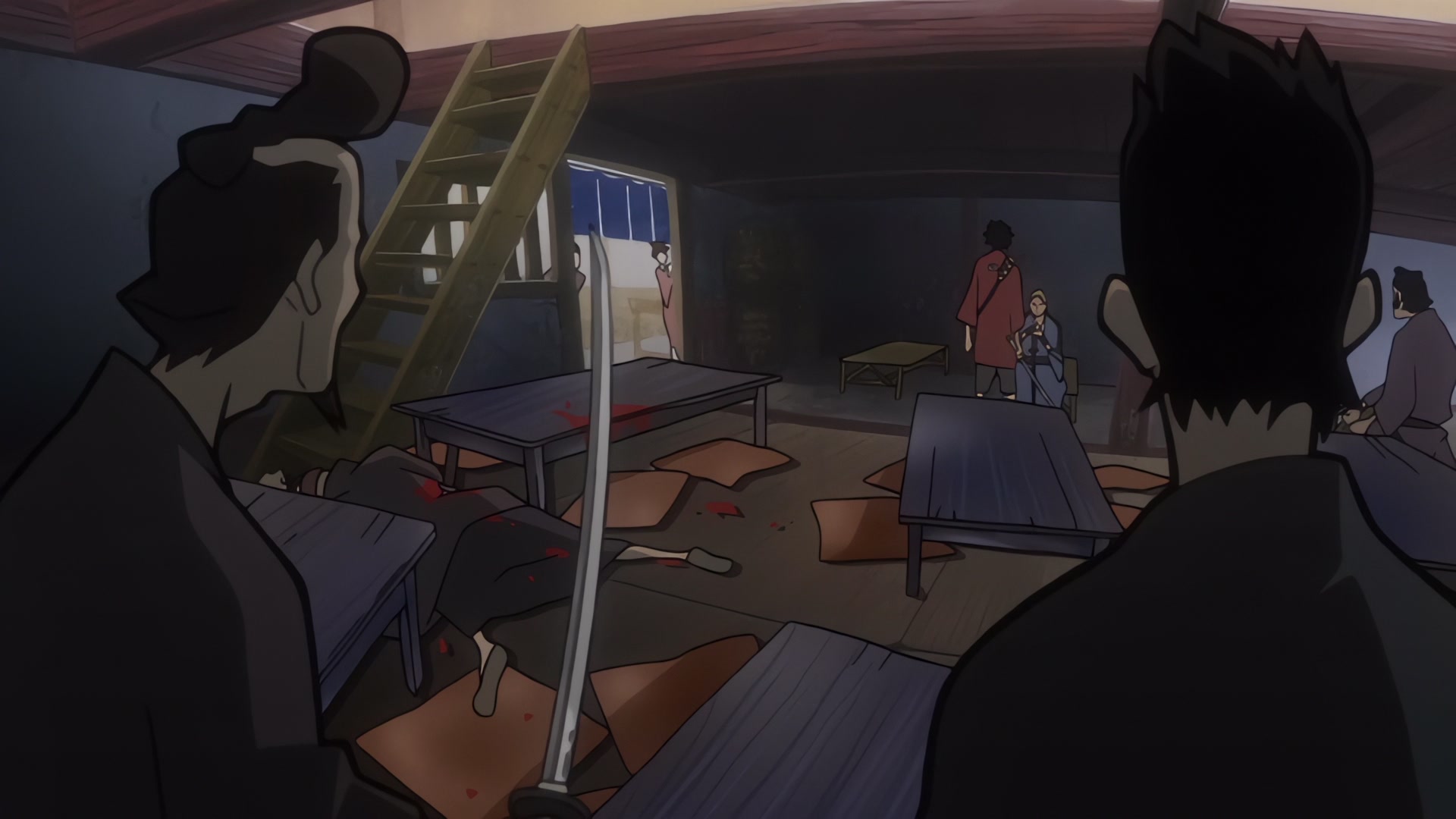 Samurai Champloo Ep 1: Tempestuous Temperaments @ 00:10:02