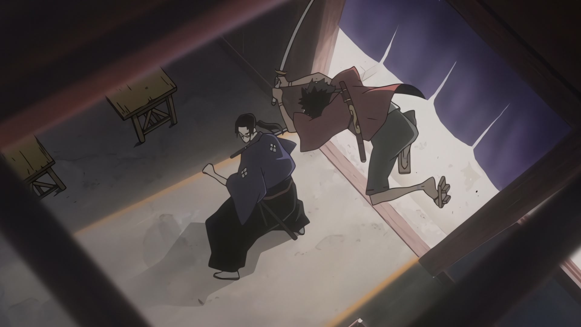 Samurai Champloo Ep 1: Tempestuous Temperaments @ 00:11:11