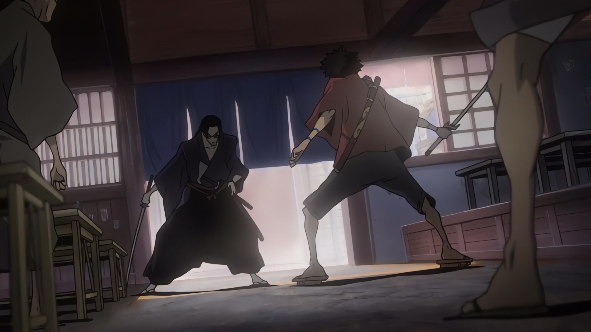 Samurai Champloo Ep 1: Tempestuous Temperaments @ 00:11:17