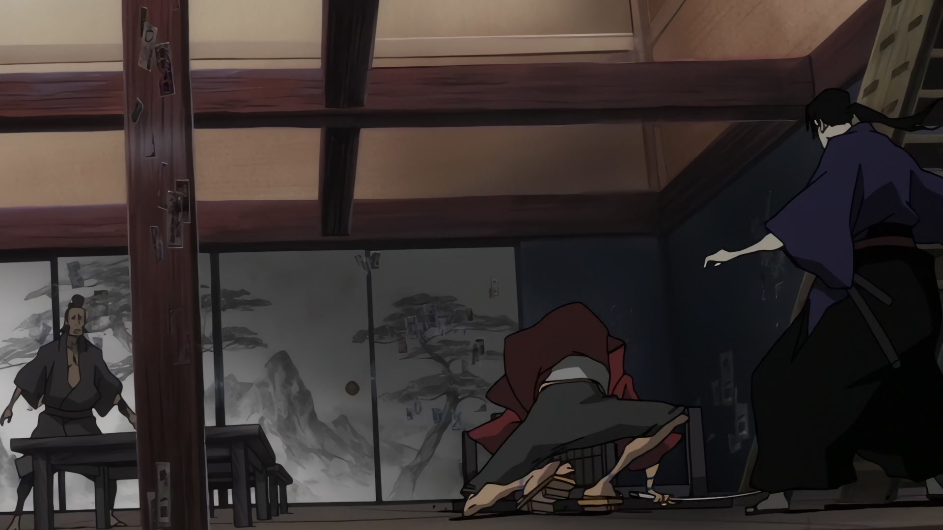 Samurai Champloo Ep 1: Tempestuous Temperaments @ 00:11:37
