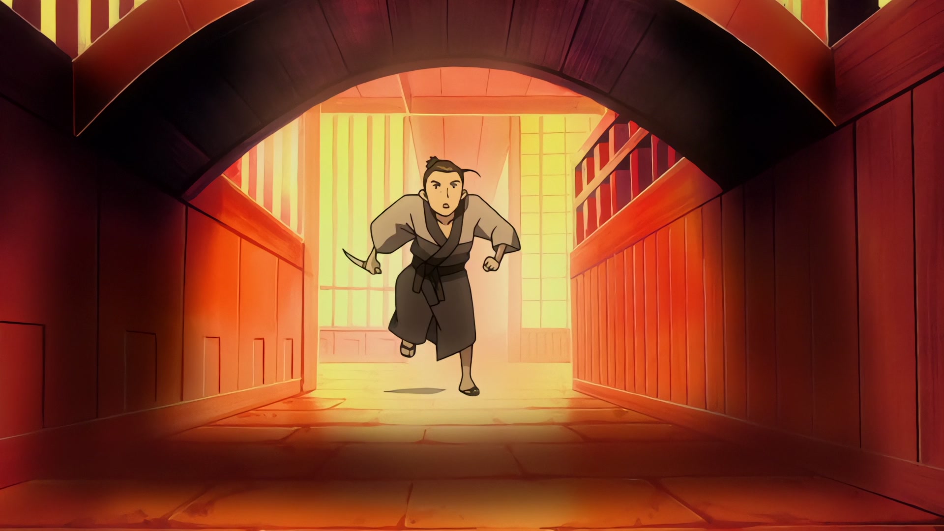 Samurai Champloo Ep 4: Hellhounds for Hire (Part 2) @ 00:01:56