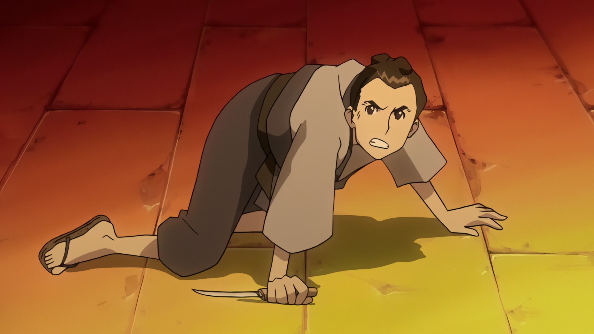 Samurai Champloo Ep 4: Hellhounds for Hire (Part 2) @ 00:02:32