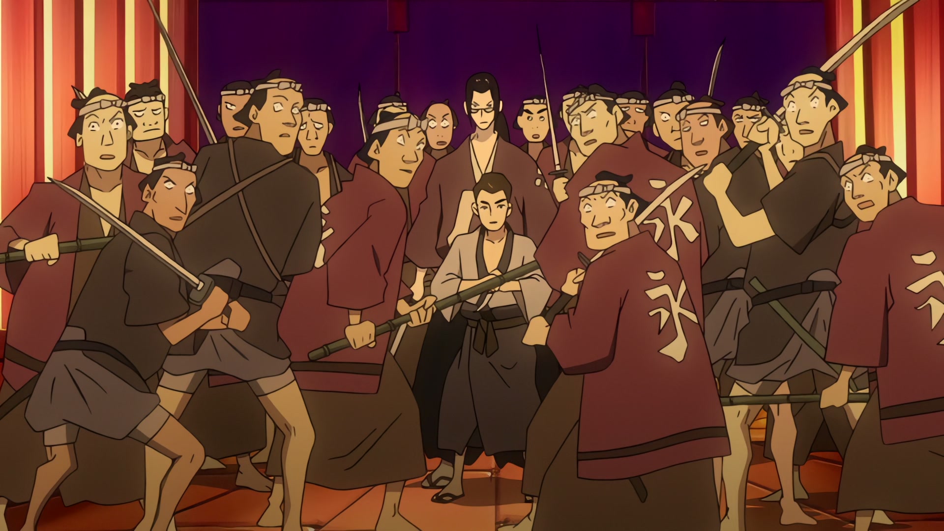 Samurai Champloo Ep 4: Hellhounds for Hire (Part 2) @ 00:03:07