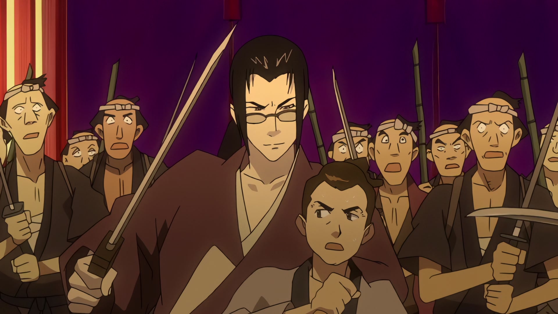 Samurai Champloo Ep 4: Hellhounds for Hire (Part 2) @ 00:03:14