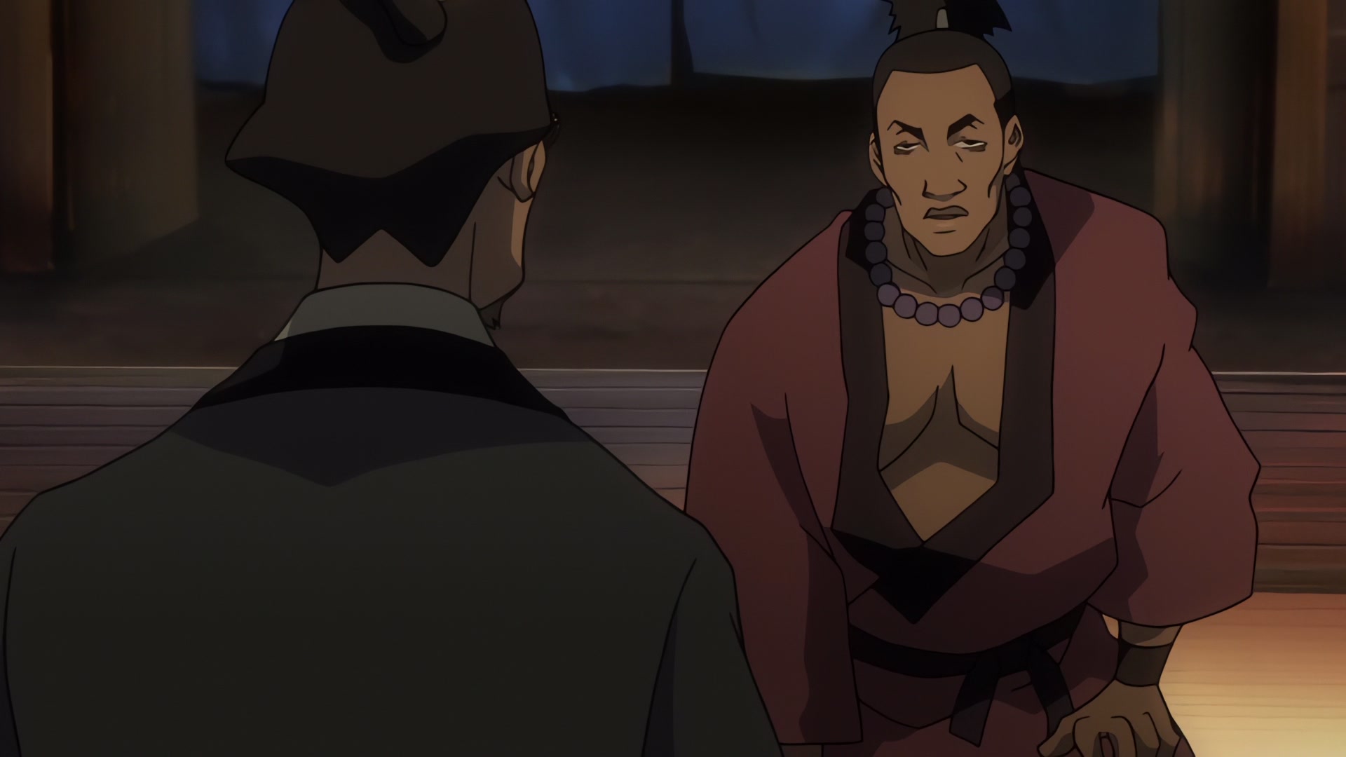 Samurai Champloo Ep 4: Hellhounds for Hire (Part 2) @ 00:03:47