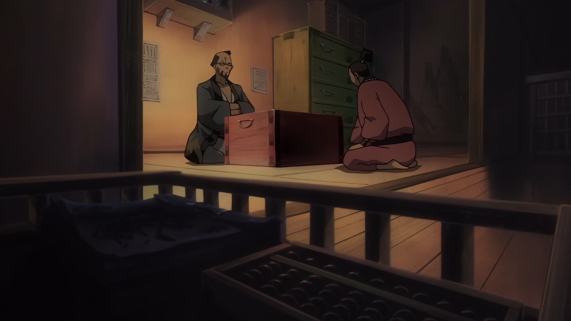 Samurai Champloo Ep 4: Hellhounds for Hire (Part 2) @ 00:03:53