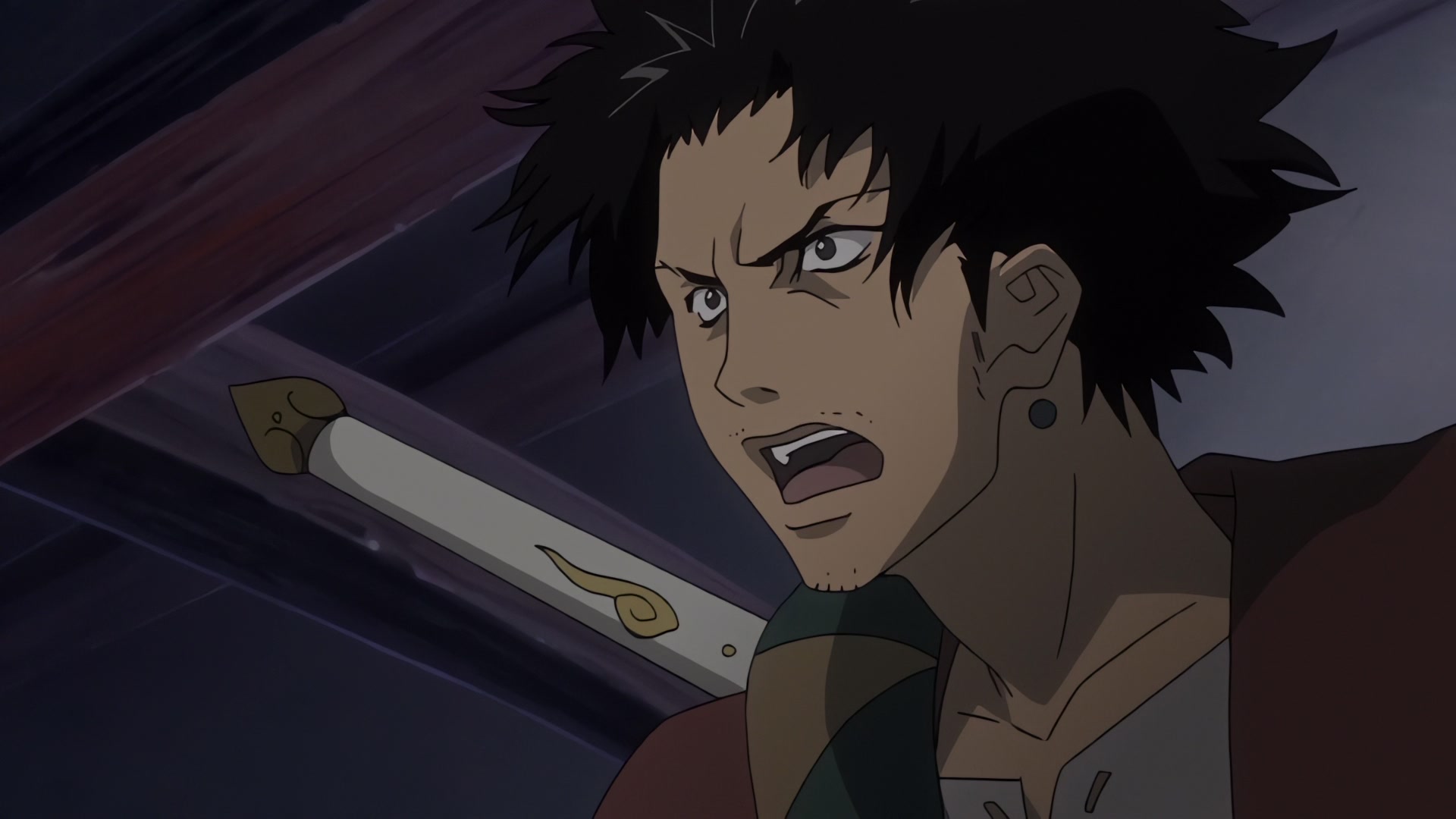 Samurai Champloo Ep 4: Hellhounds for Hire (Part 2) @ 00:05:31