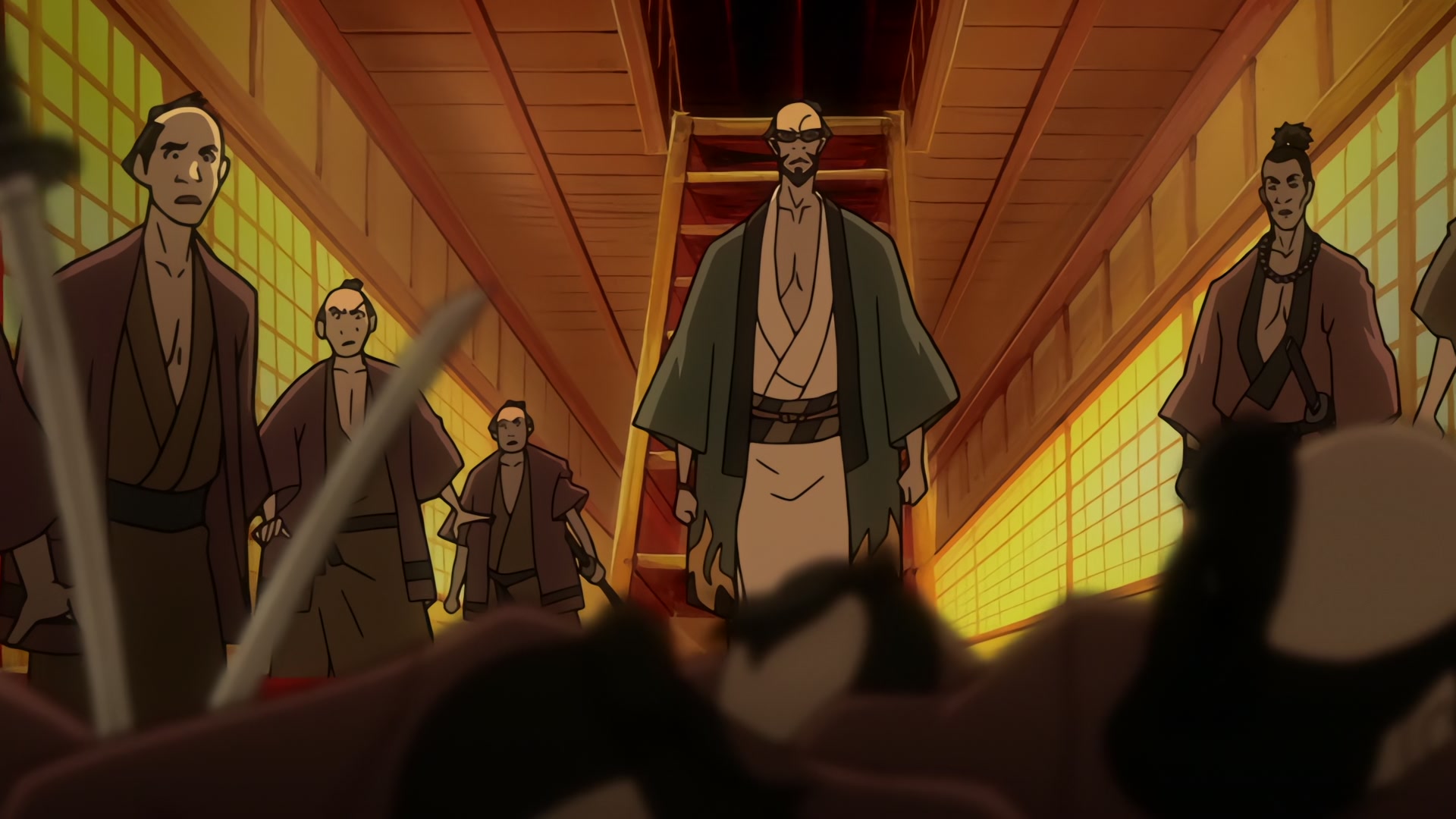 Samurai Champloo Ep 4: Hellhounds for Hire (Part 2) @ 00:05:47