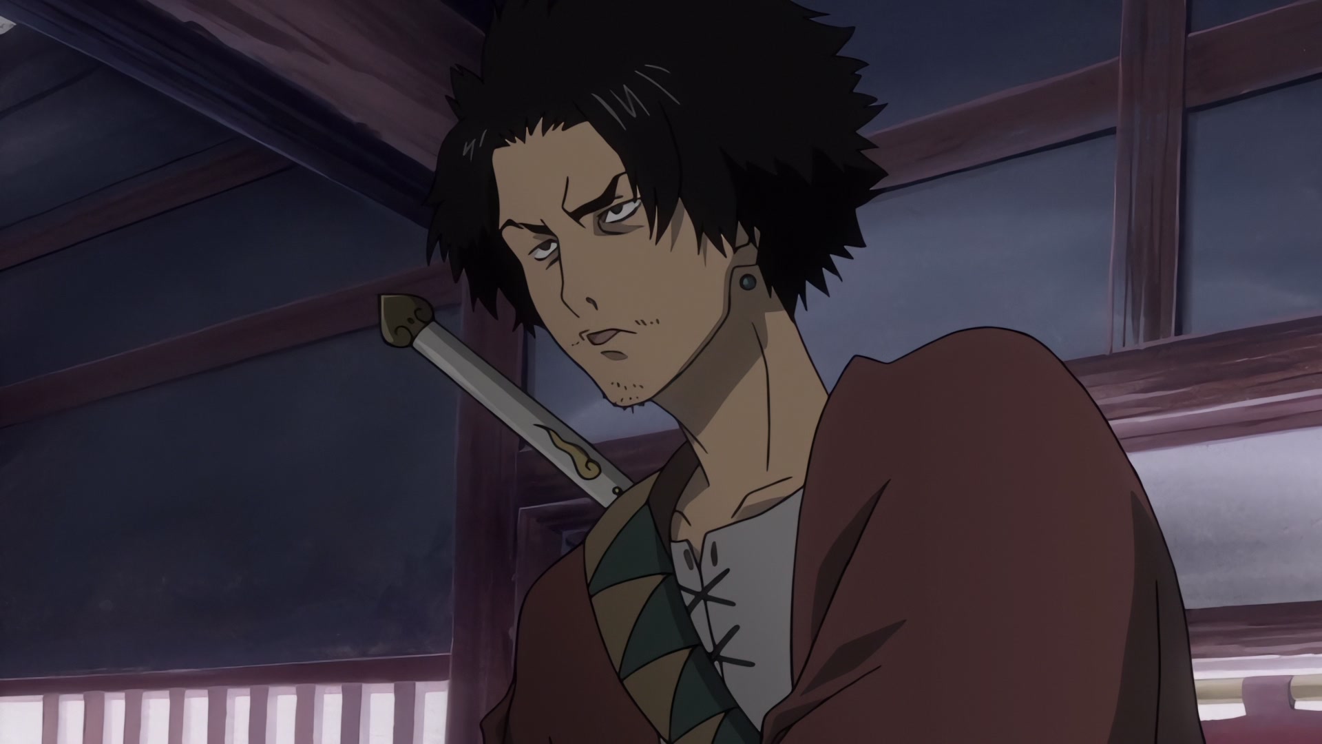 Samurai Champloo Ep 4: Hellhounds for Hire (Part 2) @ 00:05:57