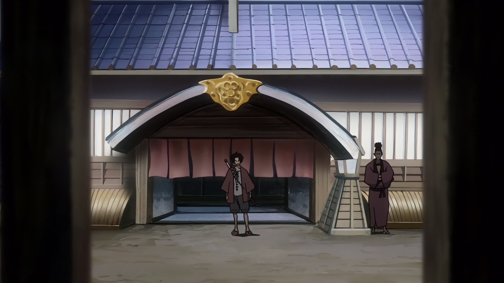Samurai Champloo Ep 4: Hellhounds for Hire (Part 2) @ 00:07:03