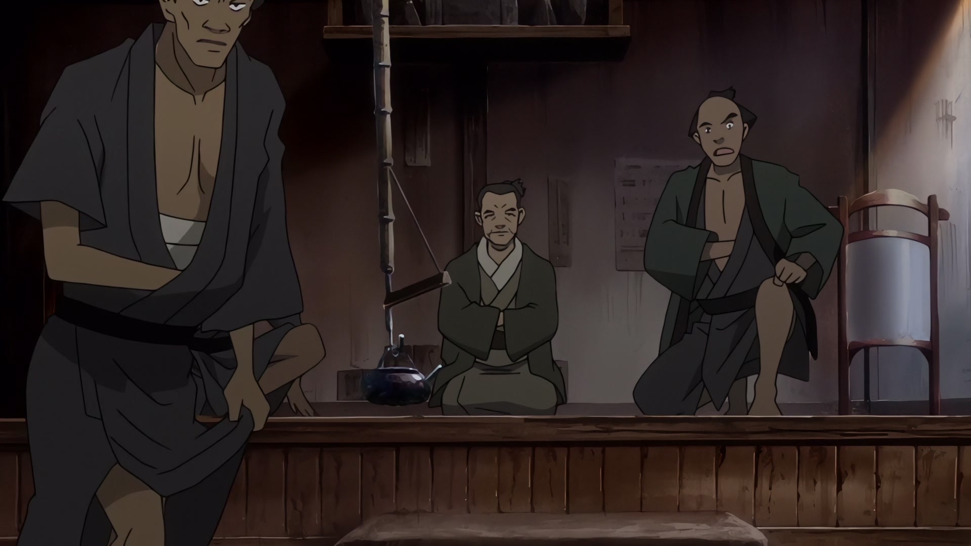 Samurai Champloo Ep 4: Hellhounds for Hire (Part 2) @ 00:08:21