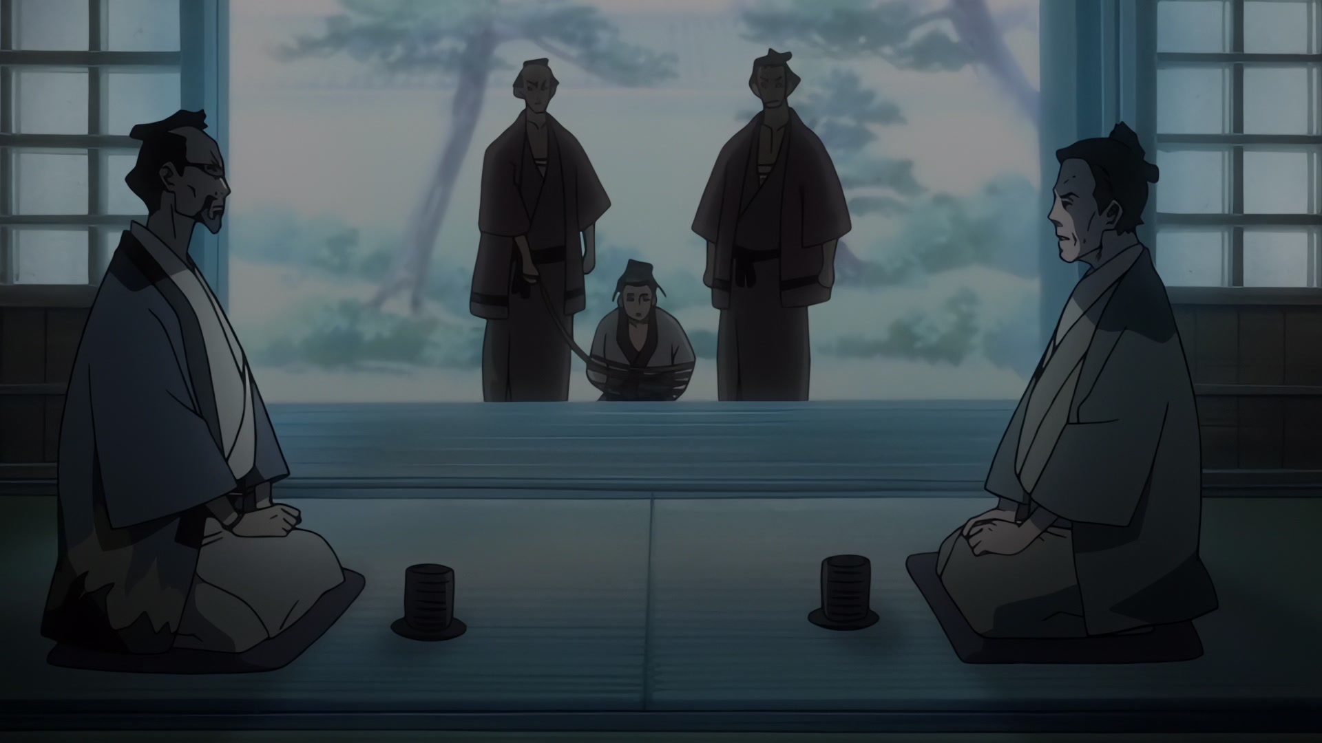 Samurai Champloo Ep 4: Hellhounds for Hire (Part 2) @ 00:09:43