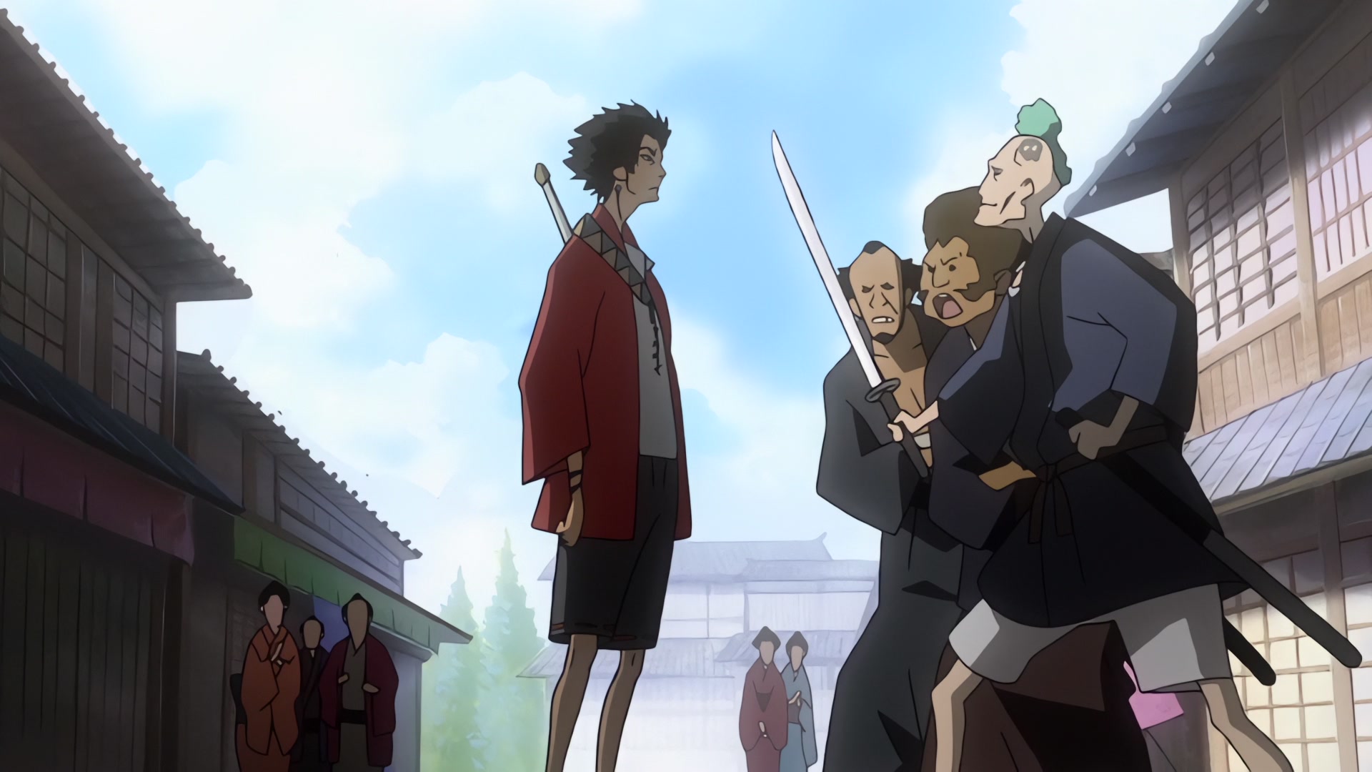 Samurai Champloo Ep 5: Artistic Anarchy @ 00:04:32