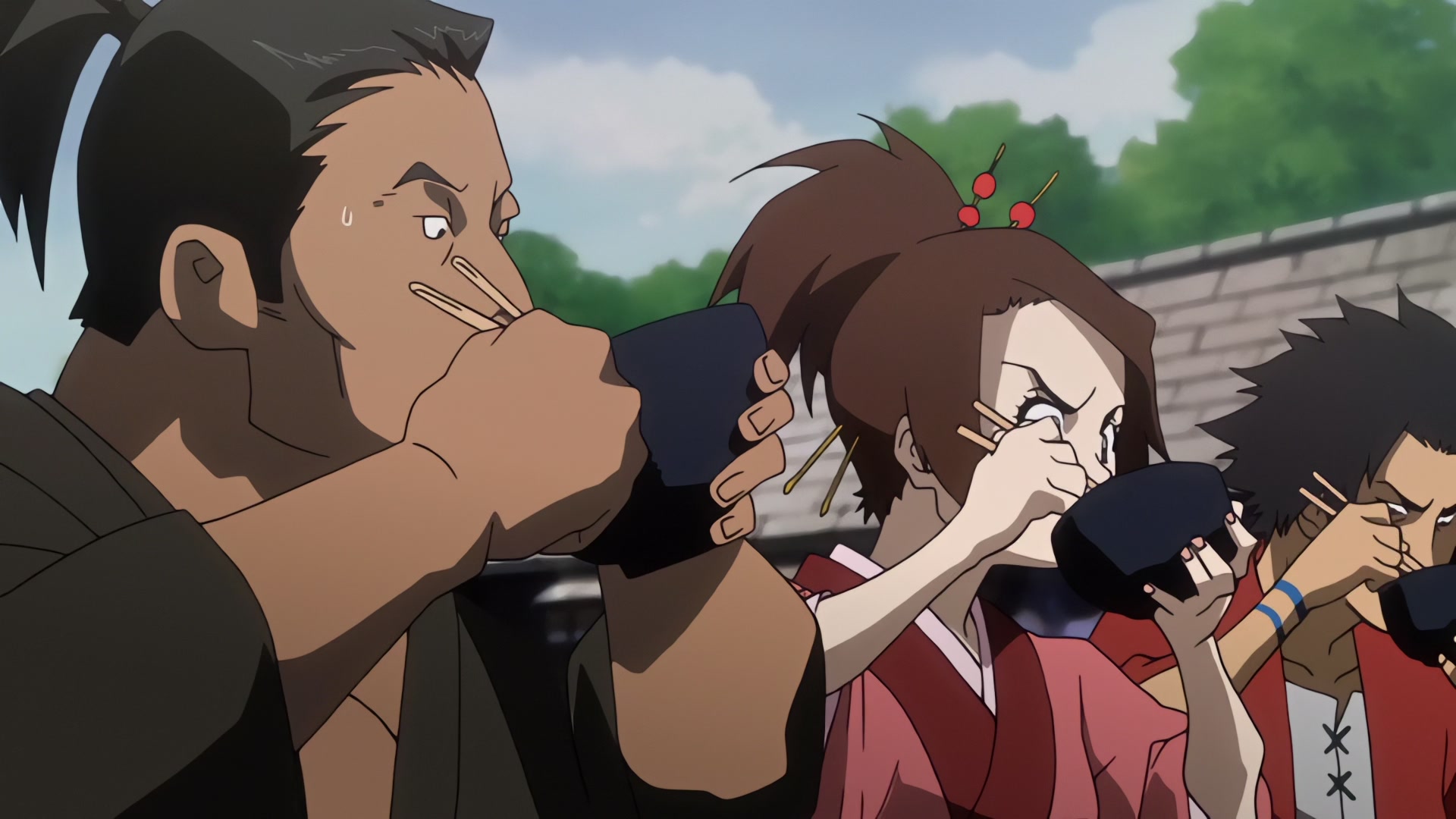 Samurai Champloo Ep 6: Stranger Searching @ 00:03:40