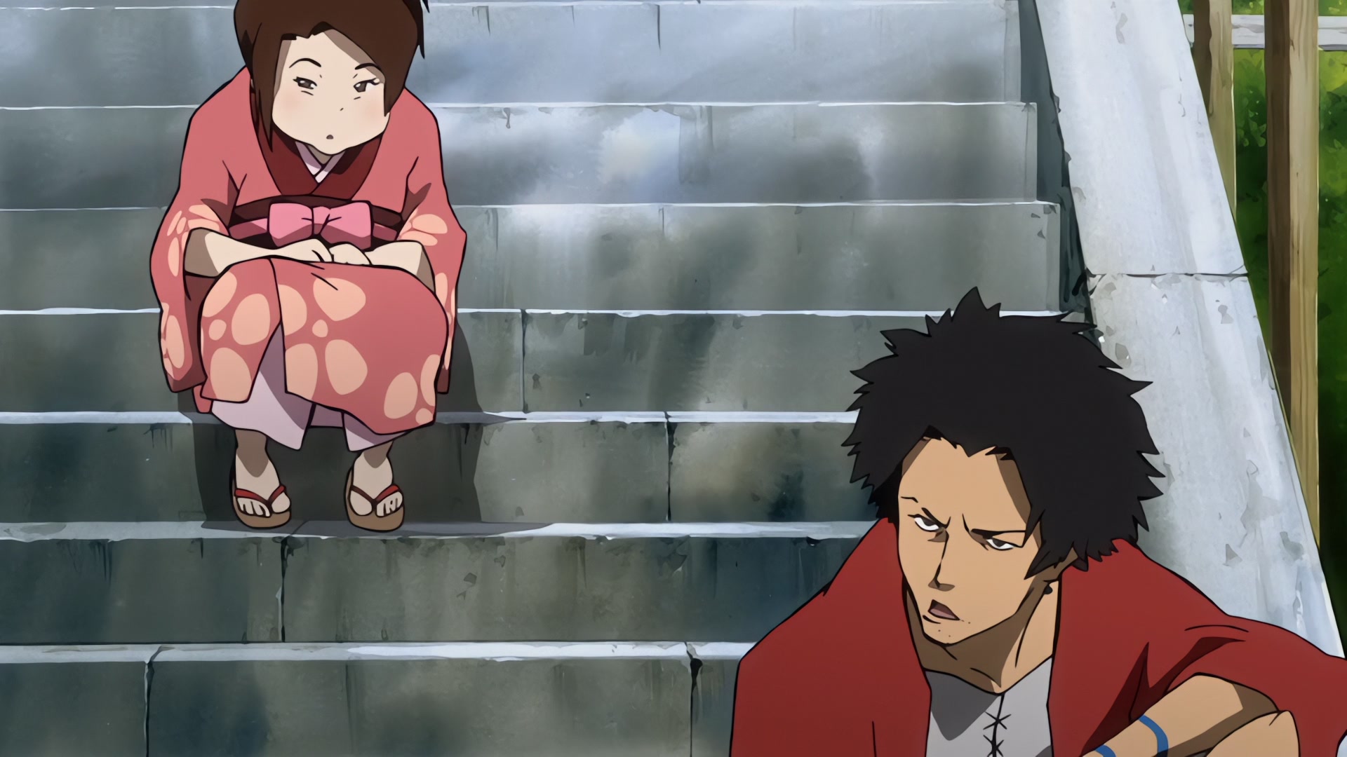 Samurai Champloo Ep 6: Stranger Searching @ 00:08:50