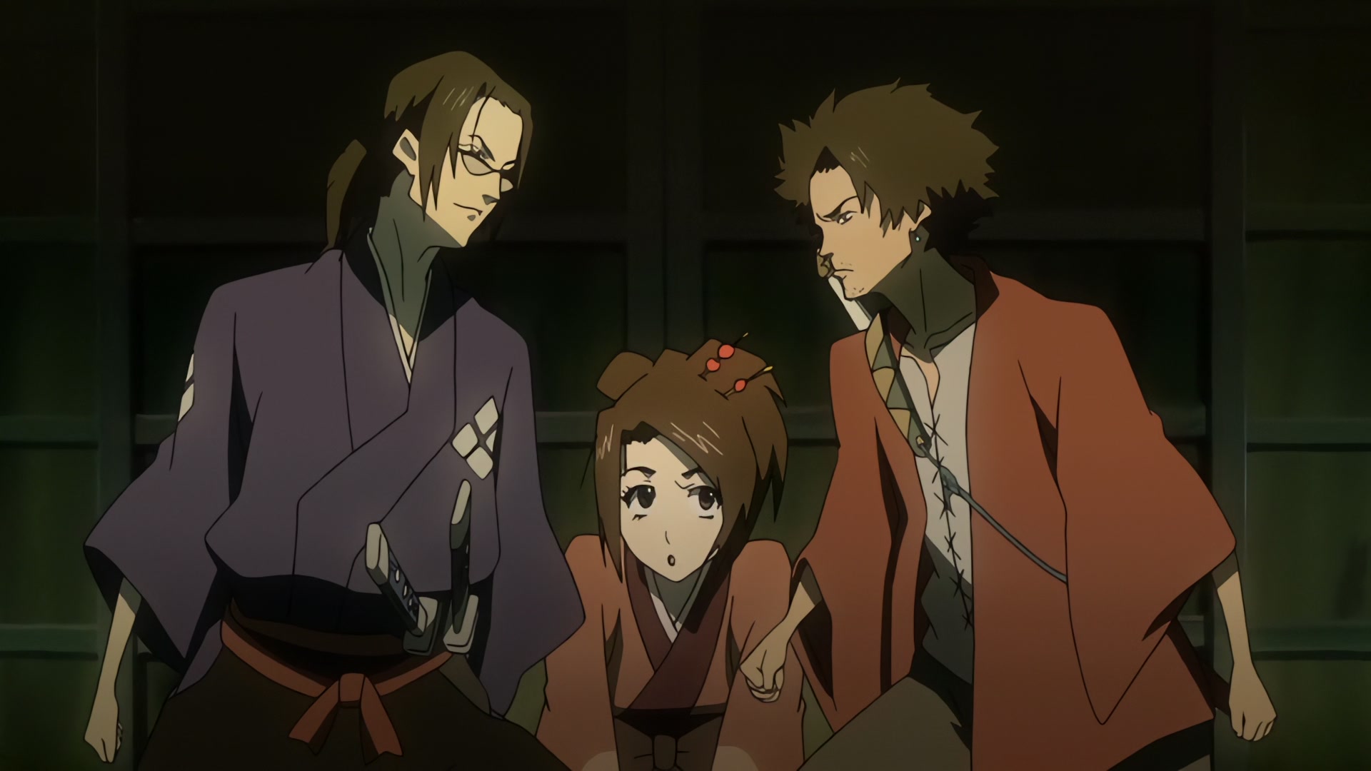Samurai Champloo Ep 7: A Risky Racket @ 00:02:09