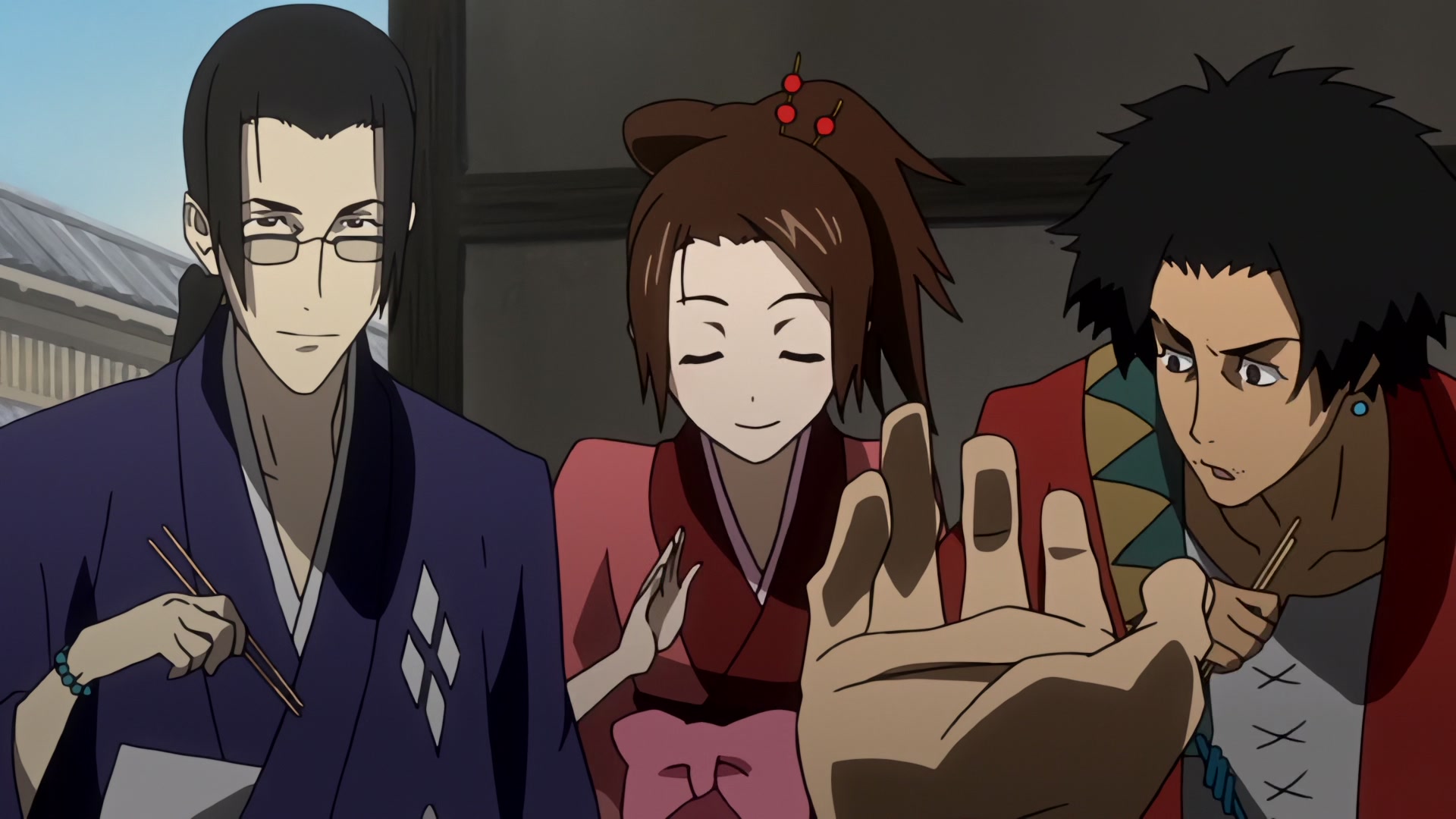 Samurai Champloo Ep 7: A Risky Racket @ 00:03:01
