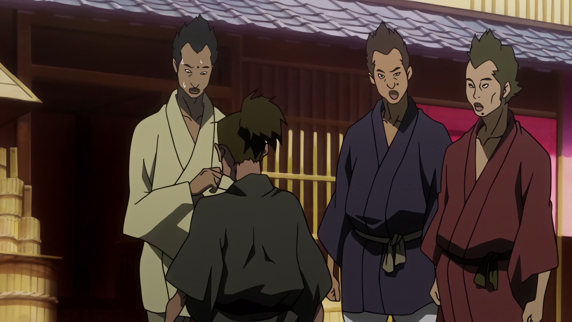 Samurai Champloo Ep 7: A Risky Racket @ 00:04:00