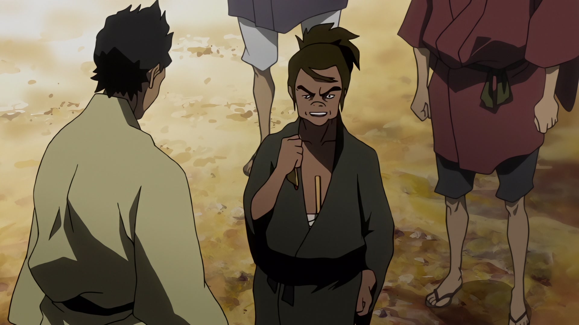 Samurai Champloo Ep 7: A Risky Racket @ 00:04:10