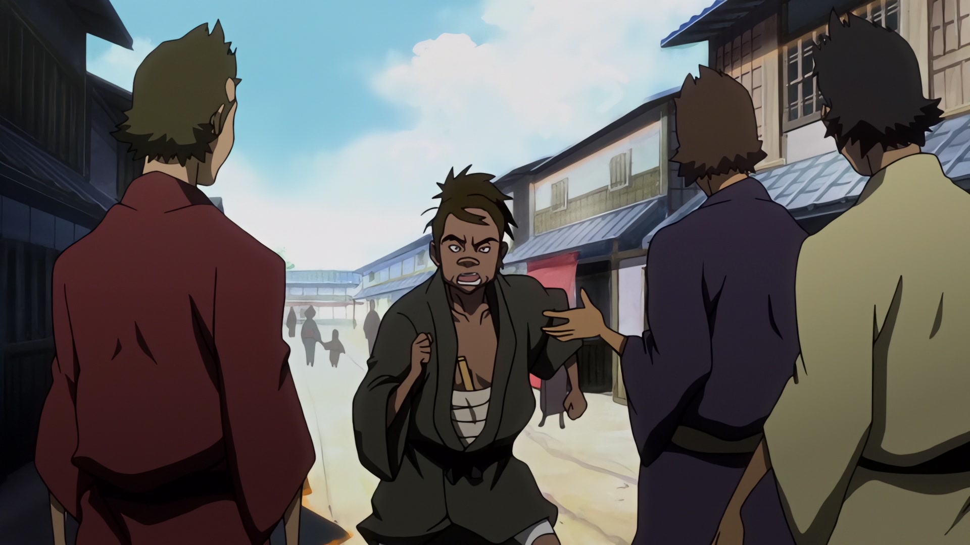 Samurai Champloo Ep 7: A Risky Racket @ 00:04:32