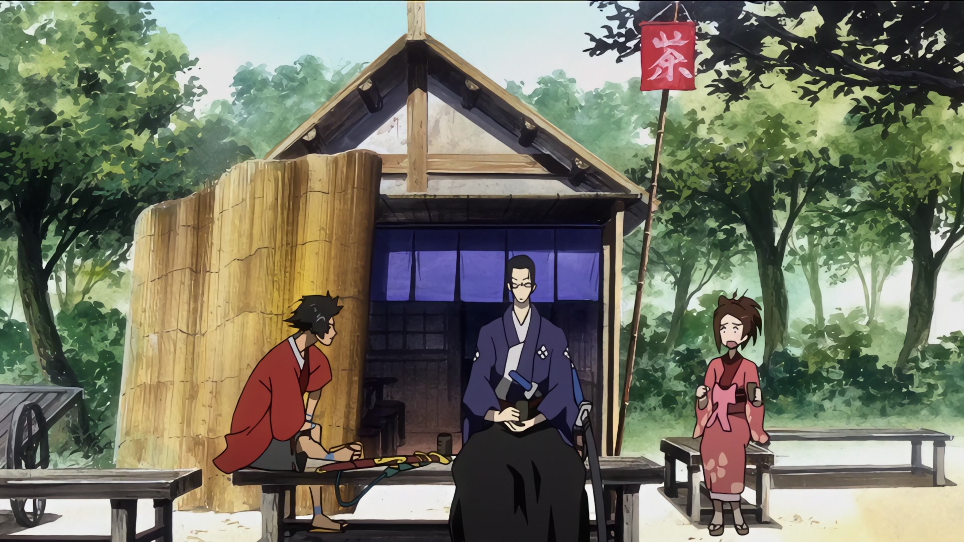 Samurai Champloo Ep 9: Beatbox Bandits @ 00:03:43