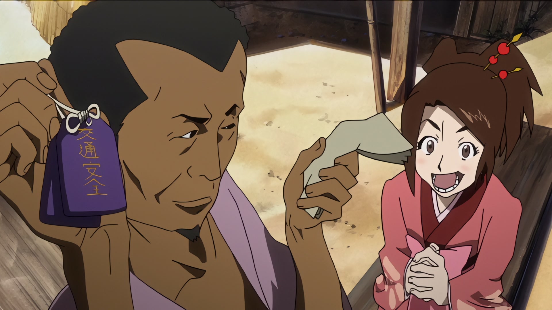 Samurai Champloo Ep 9: Beatbox Bandits @ 00:04:00