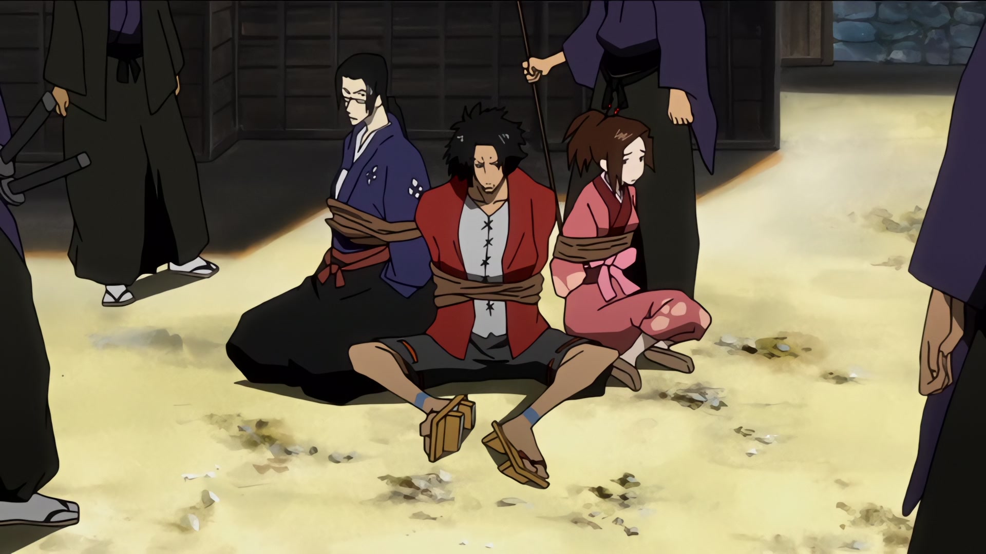 Samurai Champloo Ep 9: Beatbox Bandits @ 00:06:46